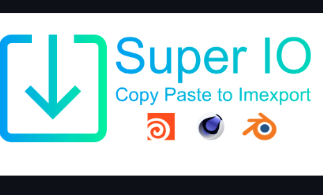 Blender 3.6+ Super IO v1.4.8 Free Addon Download