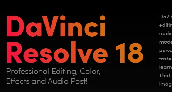 King's Davinci Resolve Studio v18.6.6 Crack Download