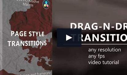 VideoHive Page Style Transitions DaVinci Crack Quick Download