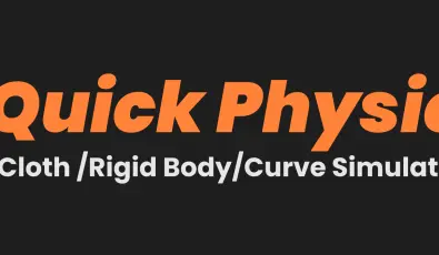 Blender addon Quick Physics v2.0.2 Crack Update Download