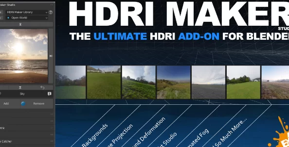 Hdri Maker v3.0.120 4K Library (Blender 4.2) Cracked Download