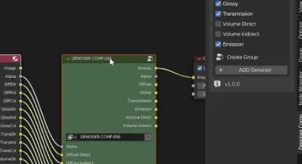 Blender 4 Free Addons Denoiser Comp 1.2 2024 Download