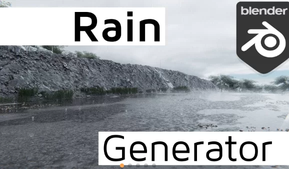 Blender Baga Rain Generator v1.0.9 & Demo Crack 2024 Download