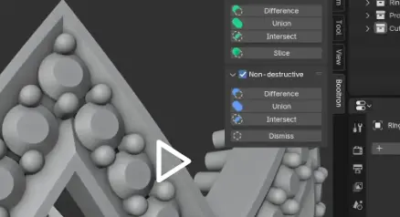 Blender Free Addons - Booltron v1.0 - Fast booleans 2024 Download