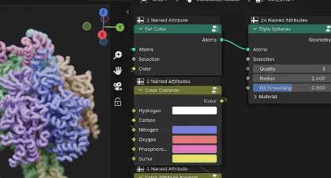 Blender Free Addons Molecular Nodes v4.2.1 2024 Download