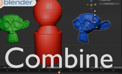 Blender 3.3+ Addon Combine v2 - ONE CLICK MERGE Crack Download