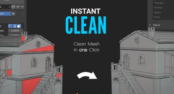 Blender 4 Instant Clean v2.1.2 Crack Update Download 2024