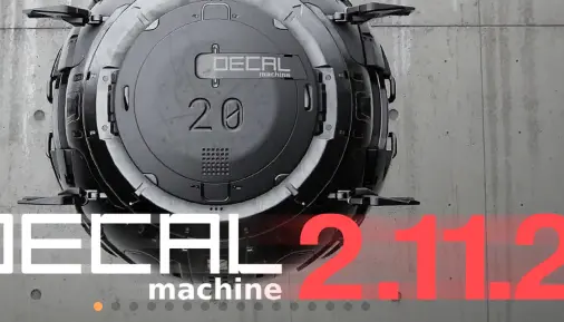 Blender Update DECALmachine v2.11.2 Crack 2024 Download