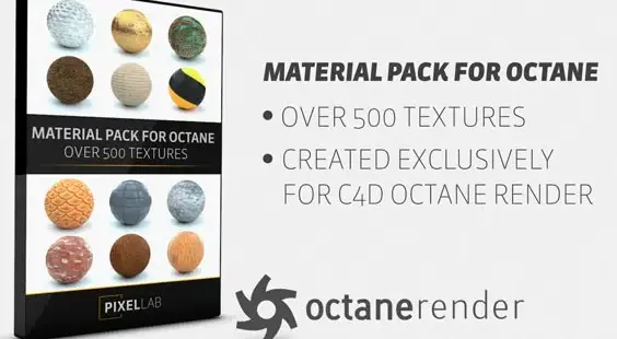 Pixel Lab Material Pack for Octane Render