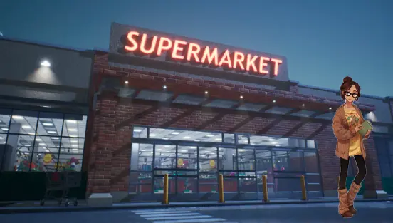 Unreal Engine 5.3 - Supermarket Environments Crack 2024 Download