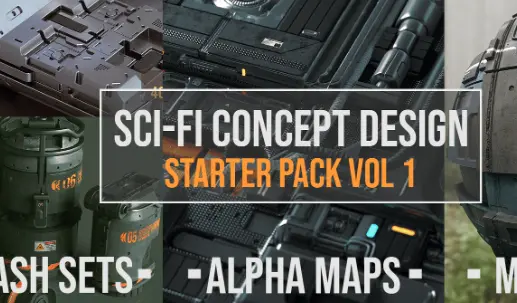 Artstation 40 Sci-Fi Materials Pack Crack Free Download 2024