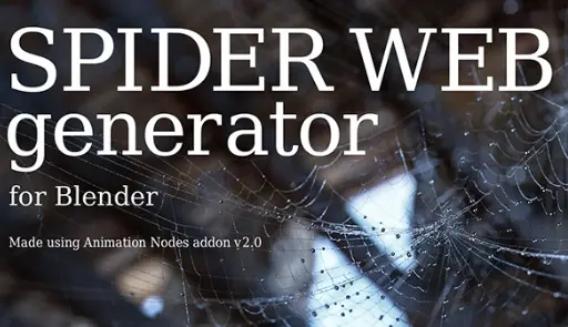 Blender 3.2 Spider Web Generator Update Crack Download 2024