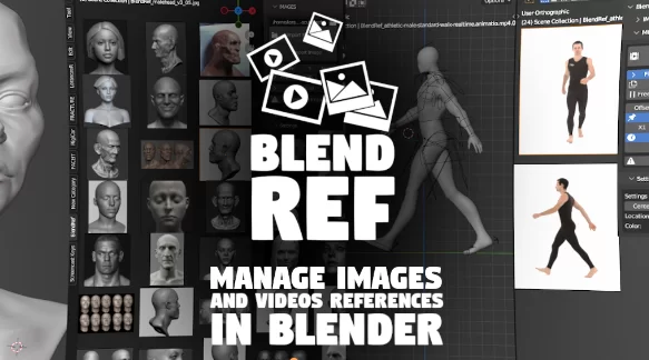 Blender 4 BlendRef v1.7 Addon Crack 2024 Download