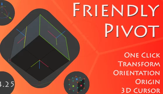 Blender 4 Friendly Pivot v0.4.26 Crack 2024 Download