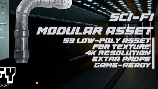 Blender Sci-Fi Modular Asset Pack Crack Free Download