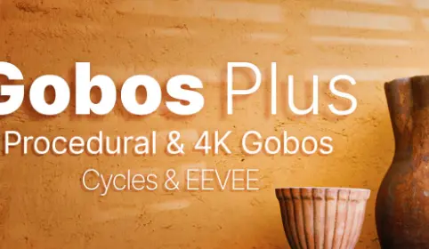 Blender 4 Gobo's Plus - Procedural & 4K Gobos For Cycles + Eevee Crack Complete 2024 Download