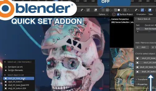 Blender 4.2 addon Quick Sets v1.05 Download 2024