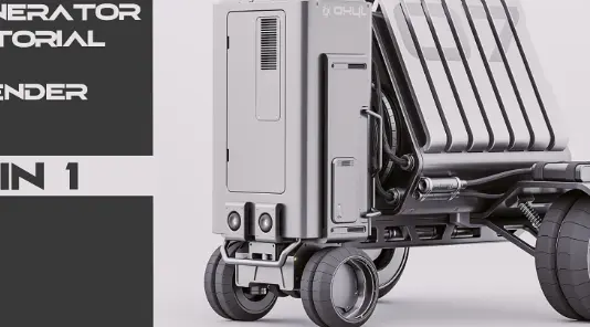 BlenderBros Mobile Generator Tutorial in Blender Download