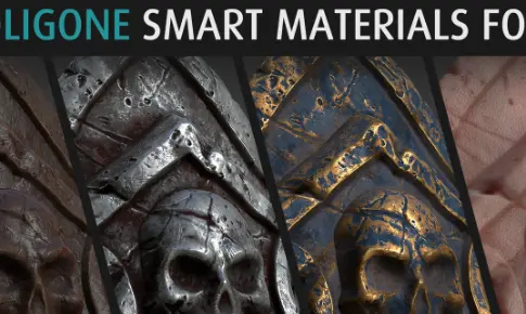 ArtStation  Poligone Smart Material Collection for AAA Character Creation Complete Crack 2024 Download