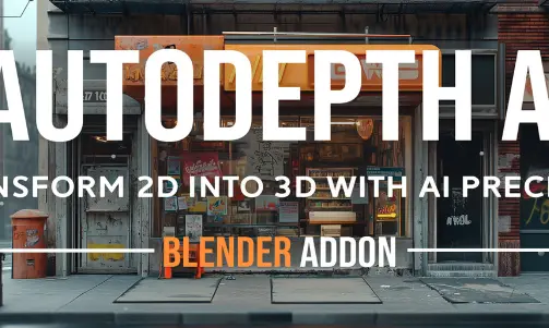 Blender 4.2 Autodepth Ai v1.0.1 Addon Cracked Download