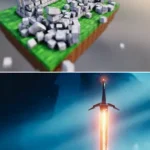 Blender Fast Track Vol 1 + 2 Minecraft Sword in the Stone Course Download