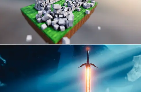 Blender Fast Track Vol 1 + 2 Minecraft Sword in the Stone Course Download