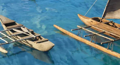 Blender Free 3 Ancient Canoes Kit 4K Download 2024