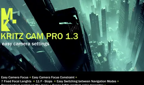 Blender 4.2 - Kritz Cam Pro v1.3.1 Crack Download 2024