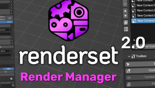 Renderset Pro v2.0 Addon (Blender 4.2) Crack Download 2024