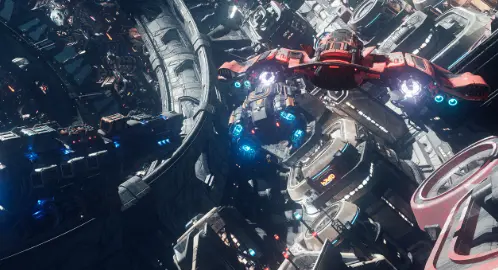 Unreal Engine 5 Space Frontier Stations & Ships Download