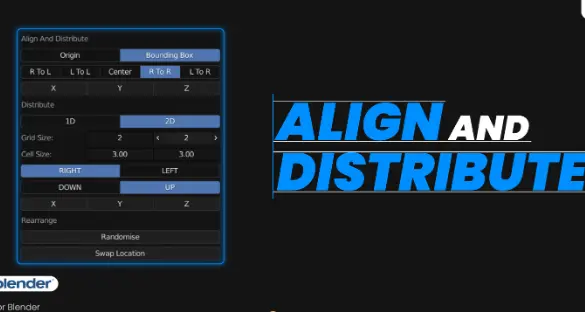 Blender 4.2 Align And Distribute v3.0.1 Cracked 2024 Download