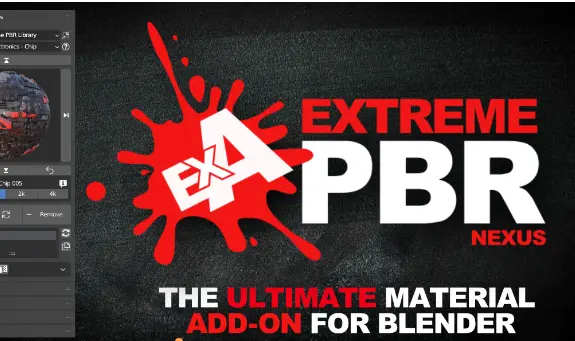 Blender 4.2 Extreme Pbr Nexus v4.1.129 + 2K Library Cracked Download