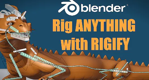 CGDive Rig Anything With Rigify Blender Course Free Download 0224