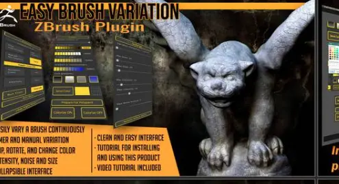 Easy Brush Variation Zbrush Plugin Crack Free Download