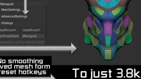 Sparrow's ZRetopoIt v4.3 Zbrush Plugin Cracked Download