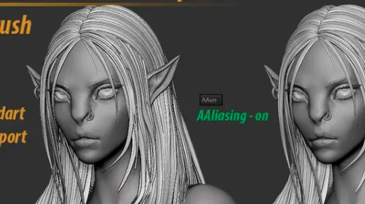 Zbrush real-time Anti-Aliasing effect Plugin Cracked Download