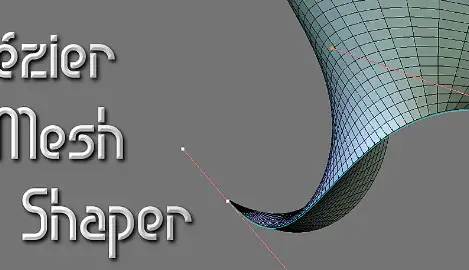 Bezier Mesh Shaper v0.9.64 (Blender 4.3) Cracked Download