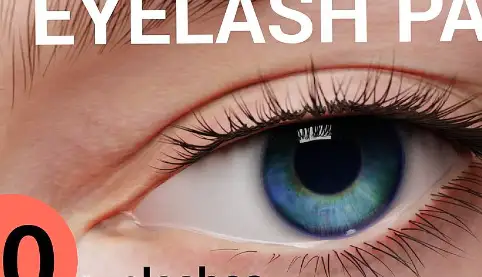 Blender 10 Eyelash Pack Assets Crack Free Download