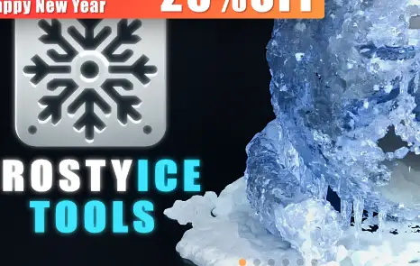 Blender 4 FrostyIce Tools v1.1 Winter Effects Crack Free Download