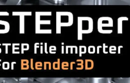 Blender 4.2 or above STEPper v1.1.8 Plugin Free Download