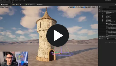 Introduction to Modeling in Unreal Engine 5 Free Download