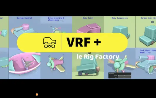 Vehicle Rig Factory Plus 4.4.23 (Blender 4+) Crack DEC 2024 Download