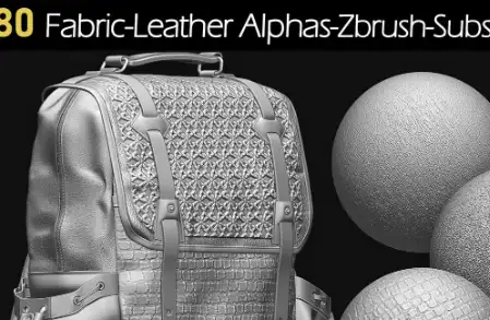 80 4K Fabric Leather Tileble Alphas (Artstation) Crack Download