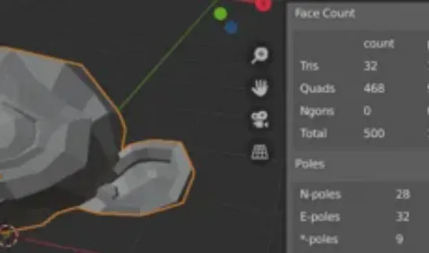 Meshstats v1.3.2 Blender Addon for Mesh Statistics Download