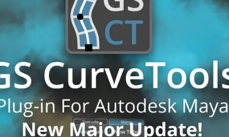 GS Curvetools v1.3 Cracked Maya 2025 Download