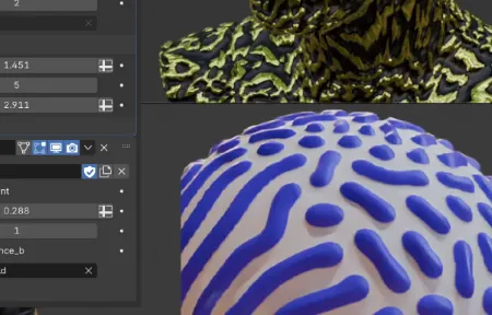 Reaction Diffusion Nodes (Blender 4.3) Plugin Free Download